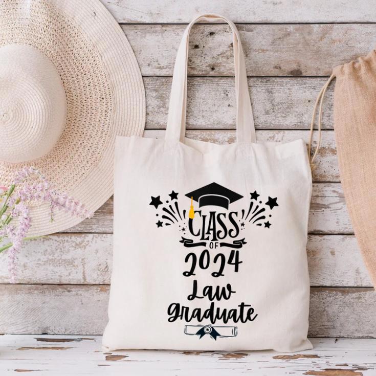 Class Of 2024 Law Graduation 2024 JD Degree Law Graduate Canvas Tote Bag
