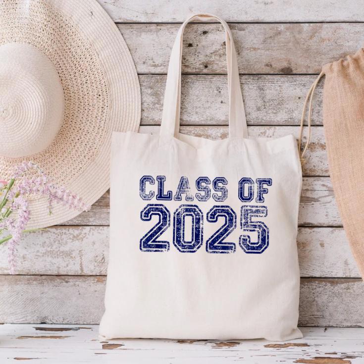 Class Of 2025 Grow With Me Future Graduation Year Canvas Tote Bag