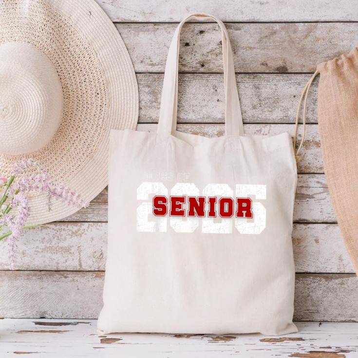Class Of 2025 Senior Graduation 2025 And Red Canvas Tote Bag