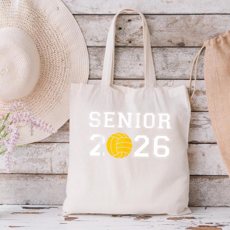 Class Of 2026 Graduation Waterpolo Senior 2026 Water Polo Canvas Tote Bag