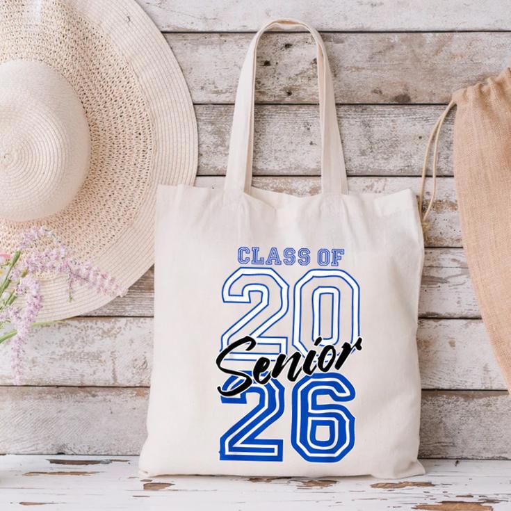Class Of 2026 Senior Graduation High School And College Grad Canvas Tote Bag