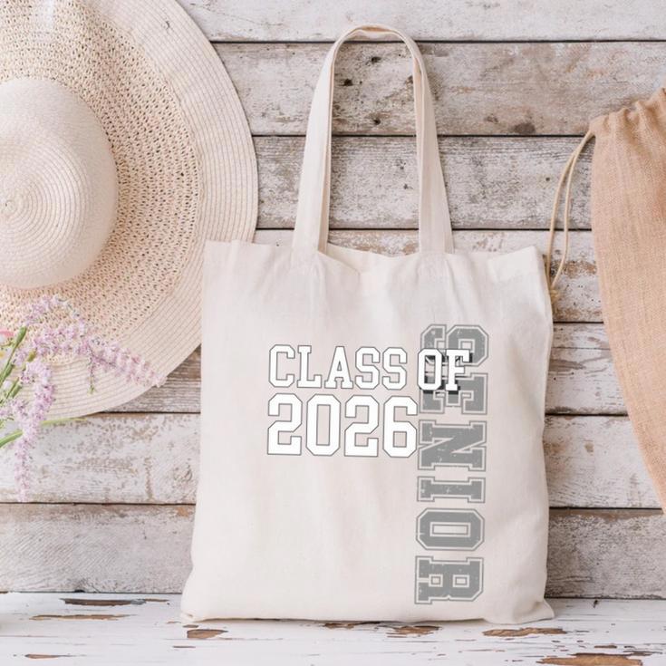 Class Of 2026 Senior 2026 Graduation 2026 Student Kids Canvas Tote Bag