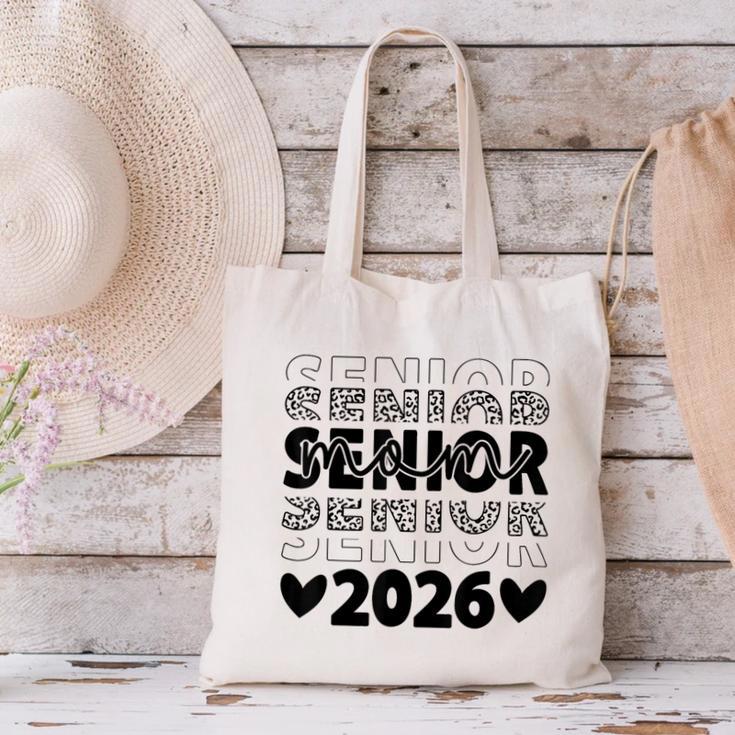 Class Of 2026 Senior Graduation Year Canvas Tote Bag