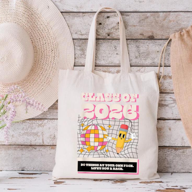 Class Of 2026 Students Graduate 2026 Graduation Canvas Tote Bag