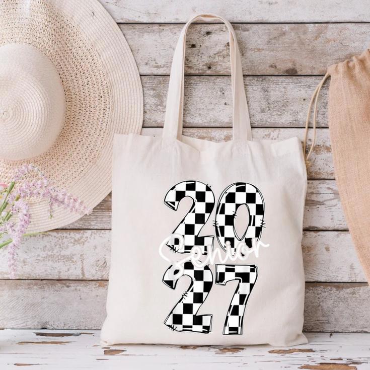 Class Of 2027 Shirt Graduation Senior 2027 Canvas Tote Bag