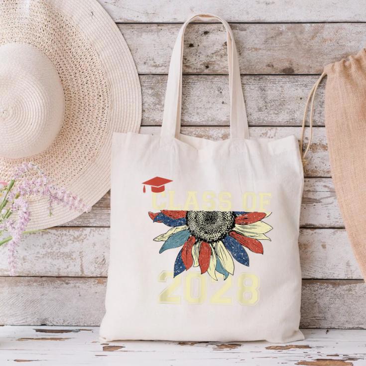 Class Of 2028 High School Graduation Senior 2028 Canvas Tote Bag