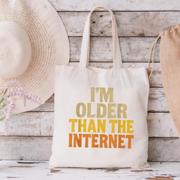 Classic Internet Nostalgia Humor Retro Quote Canvas Tote Bag Classic Internet Nostalgia Humor Retro Quote Canvas Tote Bag