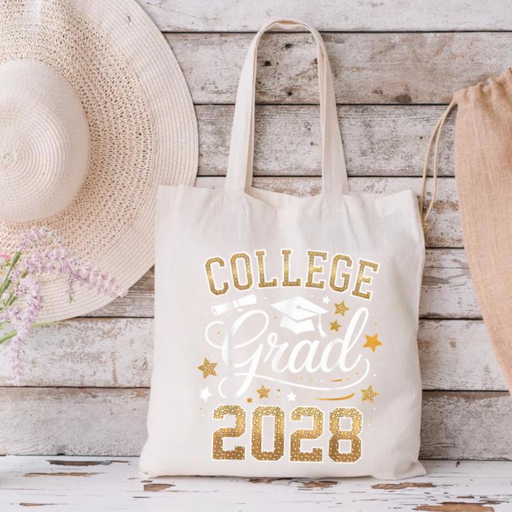College Grad Class Of 2028 Senior Graduate Graduation 2028 Canvas Tote Bag