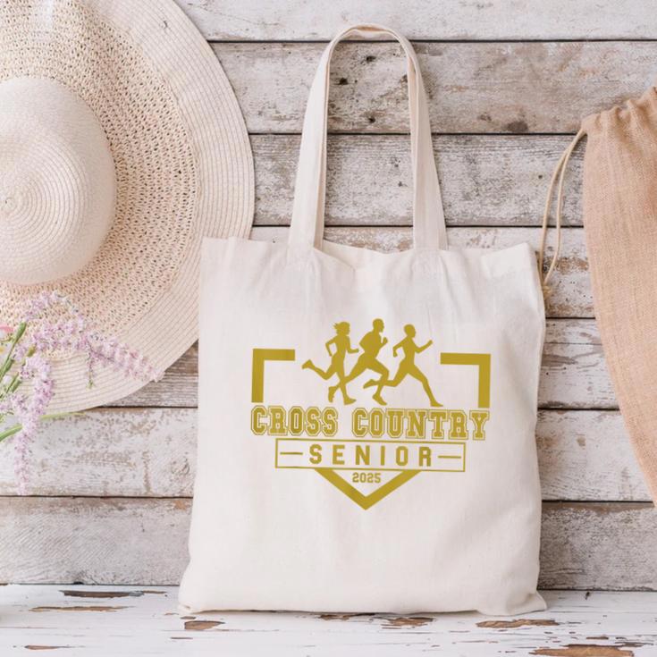 Cross Country Senior Night Senior 2025 Graduation Party 20 Canvas Tote Bag