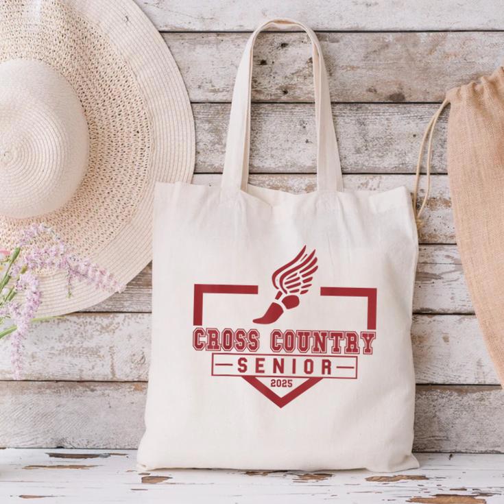 Cross Country Senior Night Senior 2025 Graduation Party 47 Canvas Tote Bag