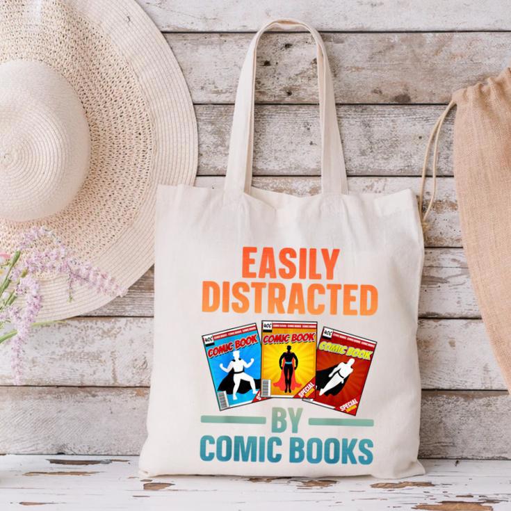 Cute Comic Book For Men Women Comic Book Collector Canvas Tote Bag
