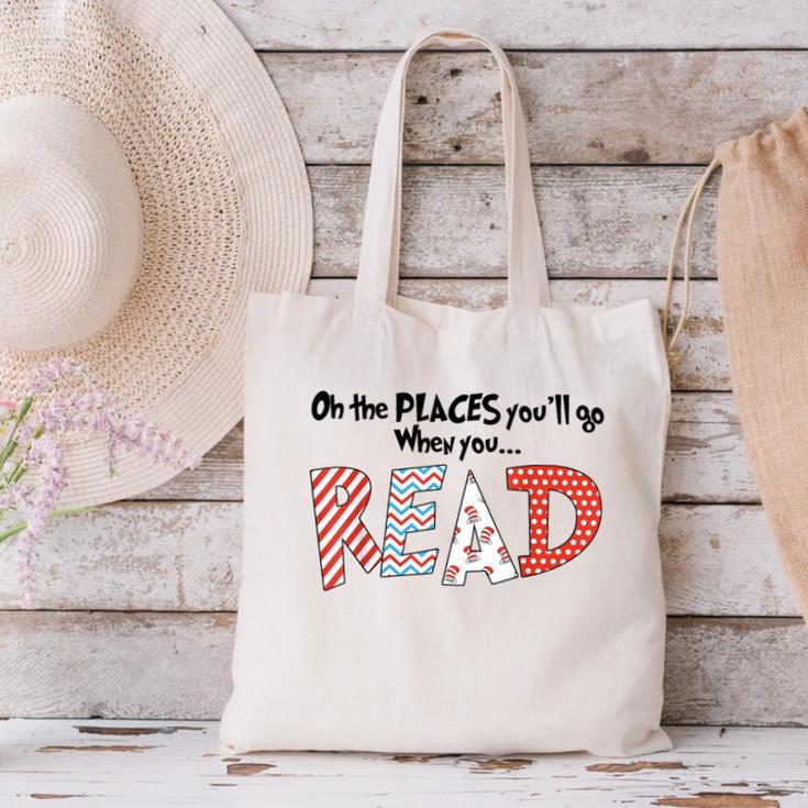 Cute Read Reading Day Book Lovers Teachers Students Kids Canvas Tote Bag