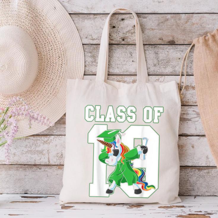 Dabbing Graduation Class Of 2019 Dabbing Unicorn Tee Canvas Tote Bag