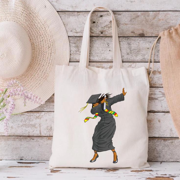 Dabbing Graduation Class Of 2025 Women History Month Canvas Tote Bag