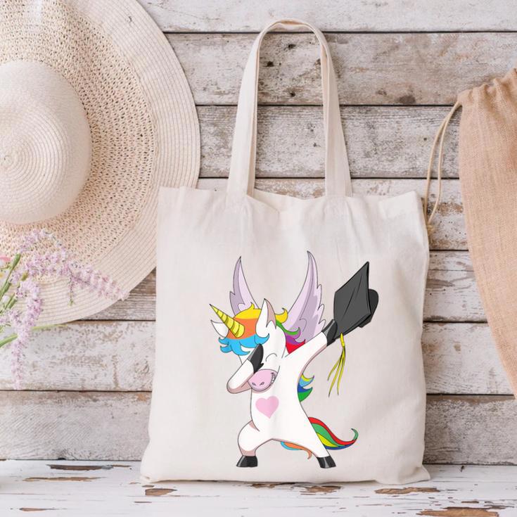 Dabbing Unicorn Graduation Class Of 2019 Women Canvas Tote Bag
