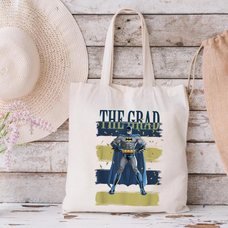 DC Comics Graduation Batman The Grad Power Stance Canvas Tote Bag