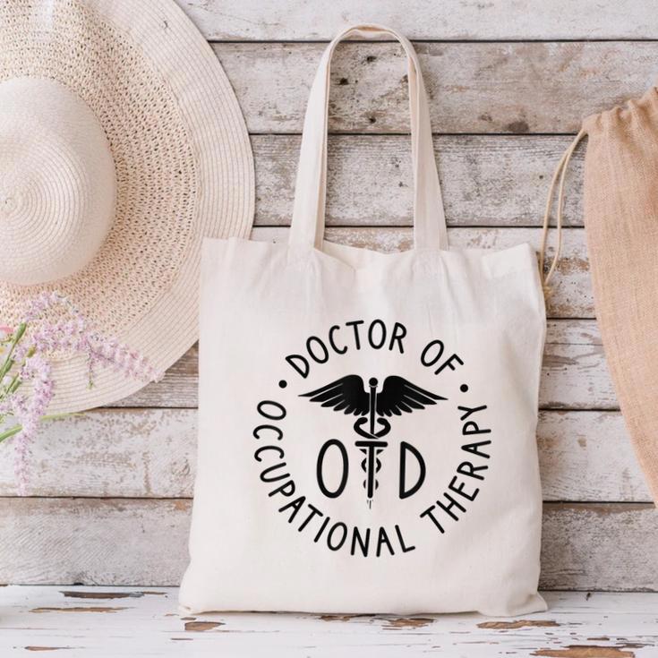 Doctor Of Occupational Therapy Therapist OTD Graduation Canvas Tote Bag