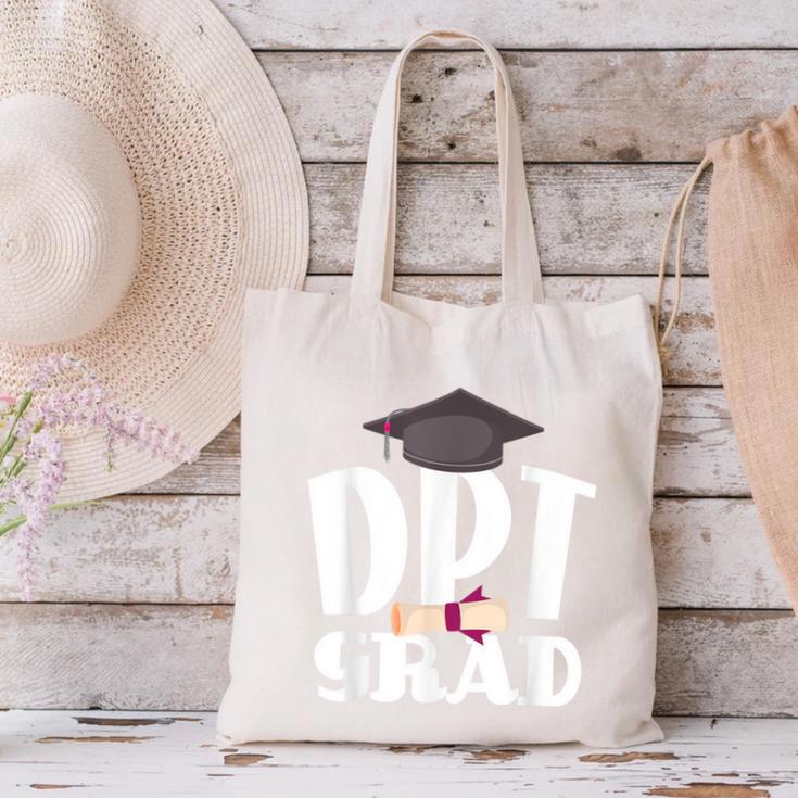 Doctor Of Physical Therapy Graduation T-Shirt Therapist DPT Canvas Tote Bag