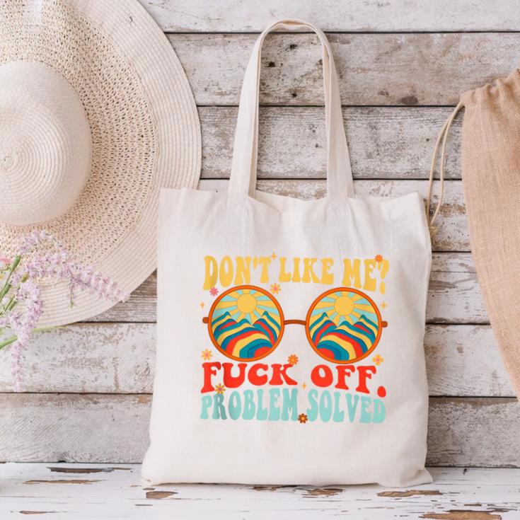 Don't Like Me Antisocial Introvert & Anti Social Canvas Tote Bag Don't Like Me Antisocial Introvert & Anti Social Canvas Tote Bag