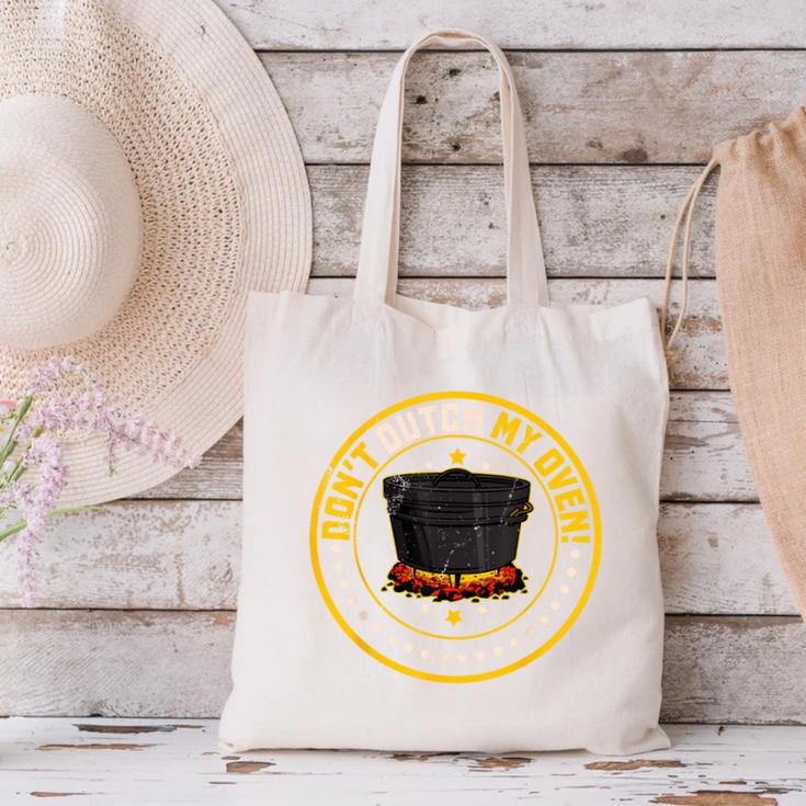 Dutch Oven Cookbook Casserole Cooking Cuisine Camping Recipe Canvas Tote Bag