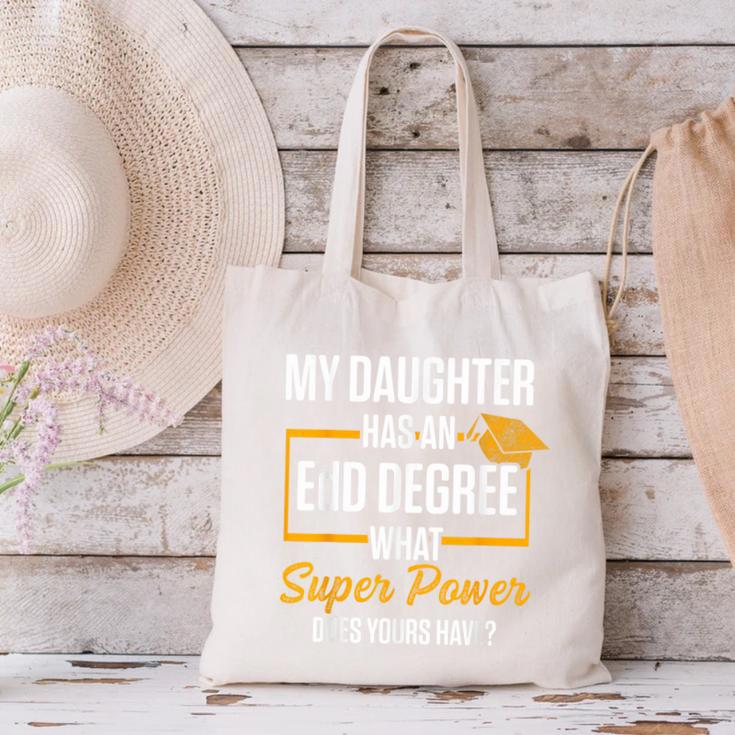 EdD Doctor Of Education Daughter Doctorate Graduation Canvas Tote Bag
