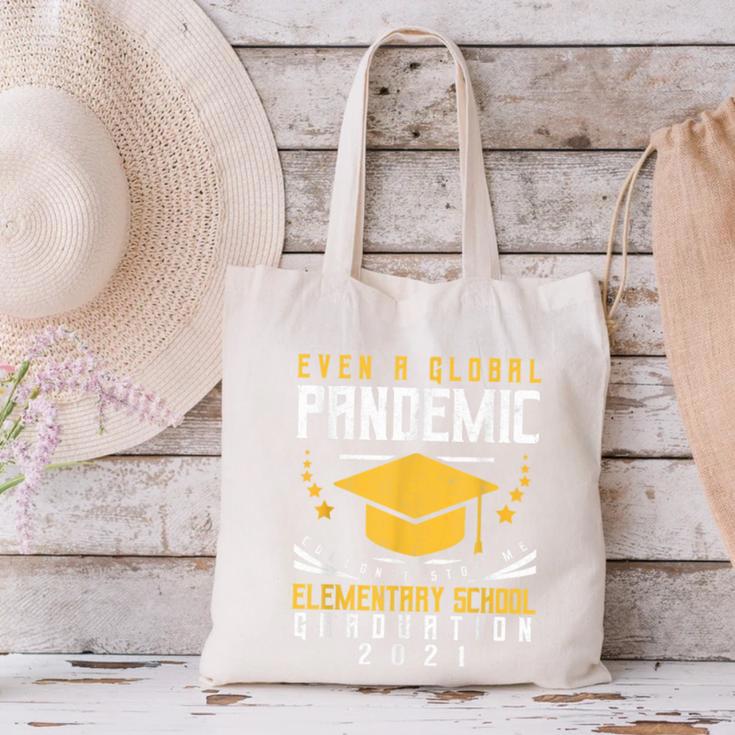 Elementary School Graduation 2021 Degree Graduate Canvas Tote Bag