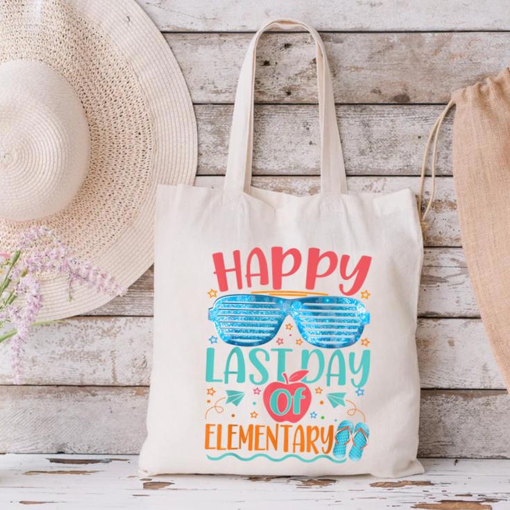 Elementary Teacher Student Graduation Last Day School Canvas Tote Bag