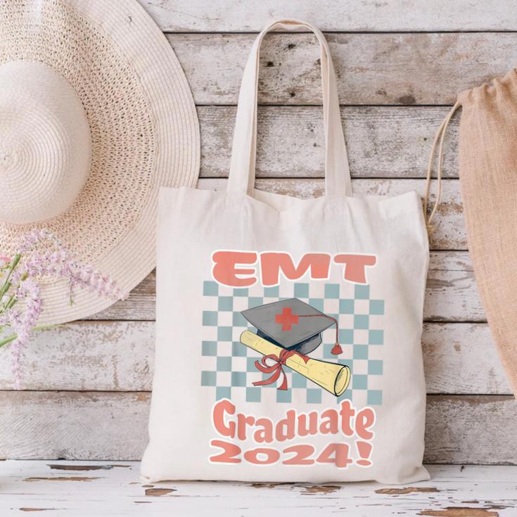 EMT Graduation Class Of 2024 Emergency Medical Tech Medic Canvas Tote Bag