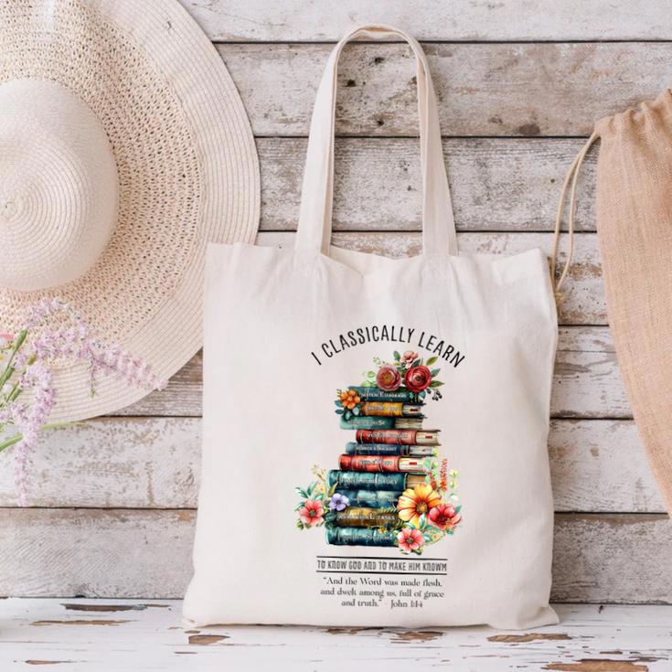 Essentials Classical Conversations CC Tutor Books Canvas Tote Bag Essentials Classical Conversations CC Tutor Books Canvas Tote Bag