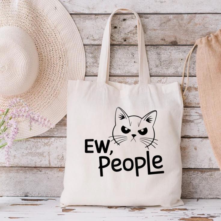 Ew People Introverts Stay Home Socially Awkward Canvas Tote Bag Ew People Introverts Stay Home Socially Awkward Canvas Tote Bag