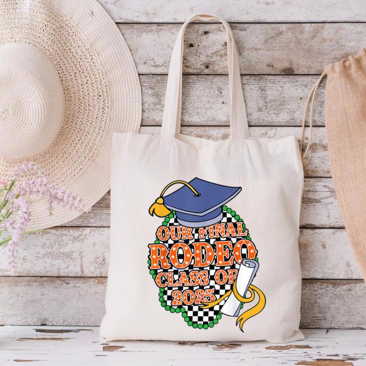 Our Final Rodeo Class Of 2025 Rodeo Western Graduation Texas Canvas Tote Bag