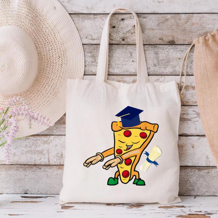 Flossing Pizza Dairy OIT For Dairy OIT Graduation Canvas Tote Bag