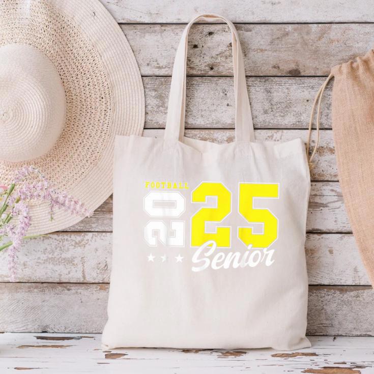 Football Senior Night Football Senior 2025 Graduation 55 Canvas Tote Bag