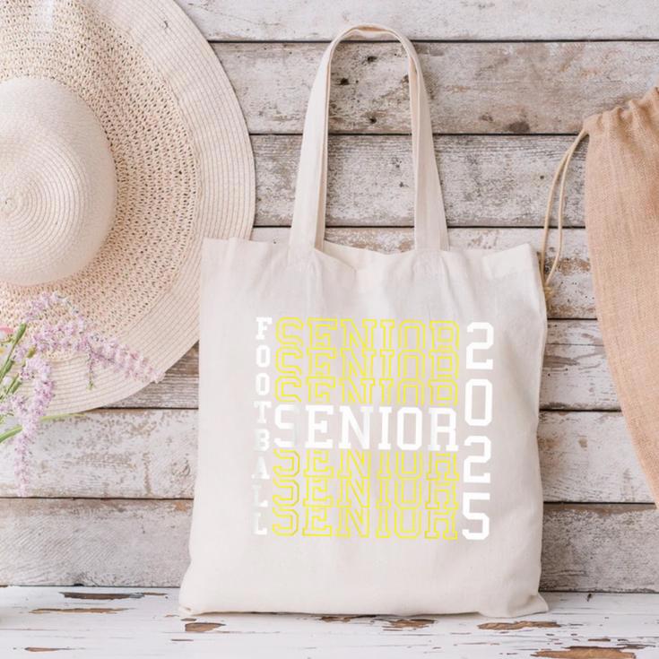 Football Senior Night Football Senior 2025 Graduation 56 Canvas Tote Bag
