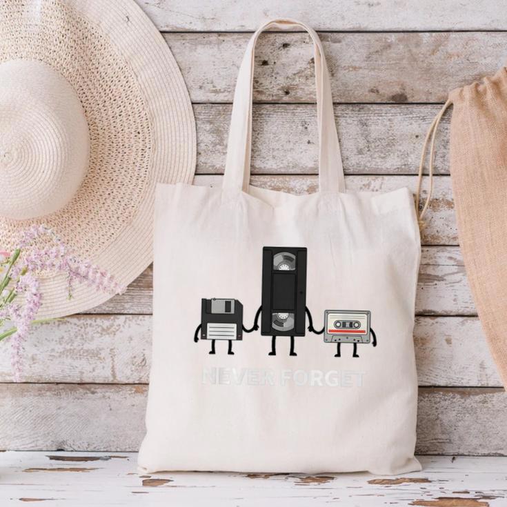 Never Forget Retro Nostalgia Tapes Throwback 80s Premium Tri-Blend Canvas Tote Bag Never Forget Retro Nostalgia Tapes Throwback 80s Premium Tri-Blend Canvas Tote Bag