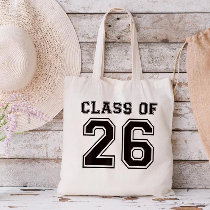 Freshman Class Of 2026 High School Senior Graduation Canvas Tote Bag