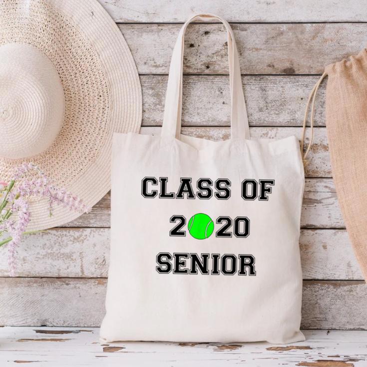FUN CLASS OF 2020 SENIOR TENNIS GRADUATION GIFT SHIRT Canvas Tote Bag