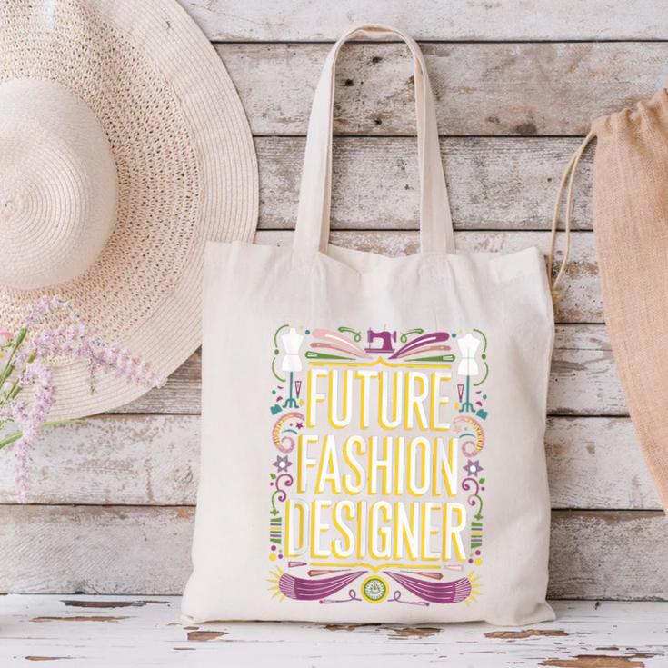 Future Fashion Er Graduation School Toddler Women Men Canvas Tote Bag