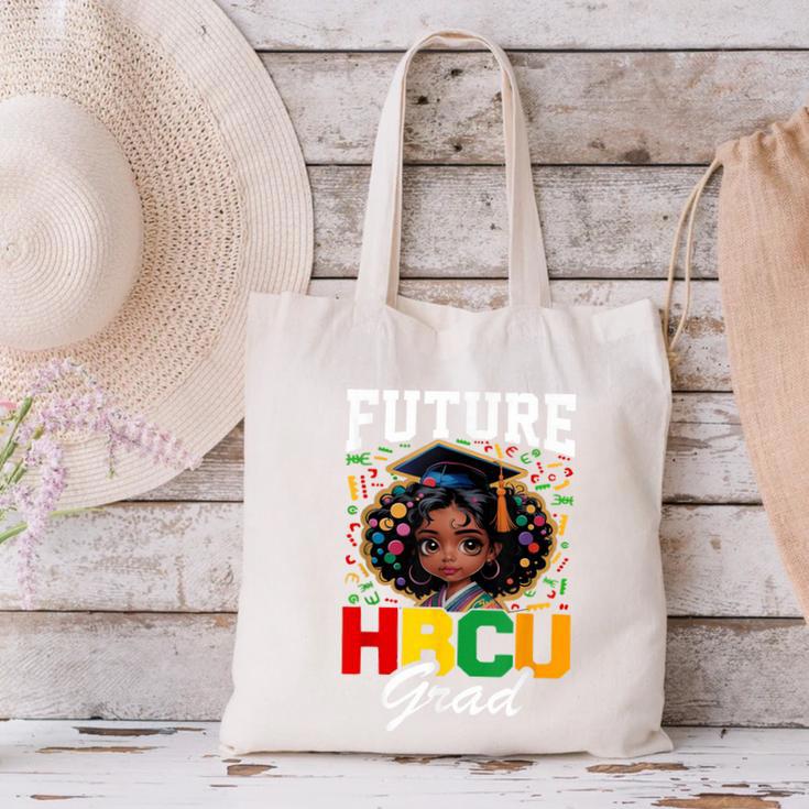 Future HBCU Grad Girl HBCU Toddler Kids Graduation Canvas Tote Bag