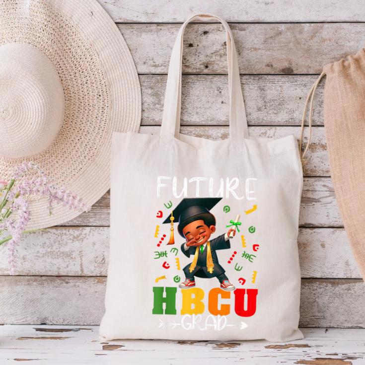 Future HBCU Grad History Boy Graduation HBCU Kids Canvas Tote Bag