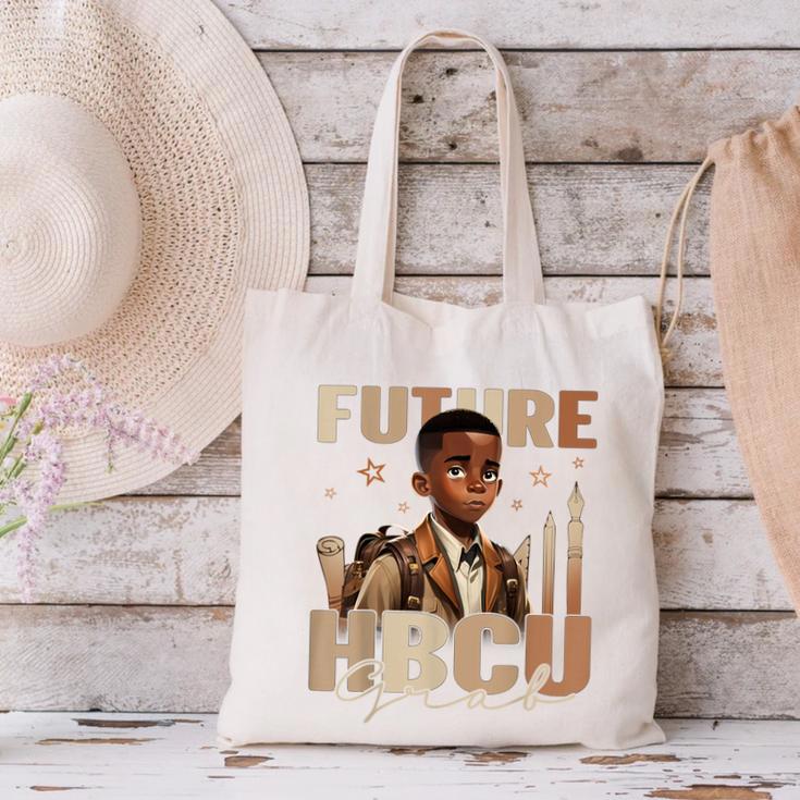 Future HBCU Grad History Boy Kids Graduation HBCU Canvas Tote Bag