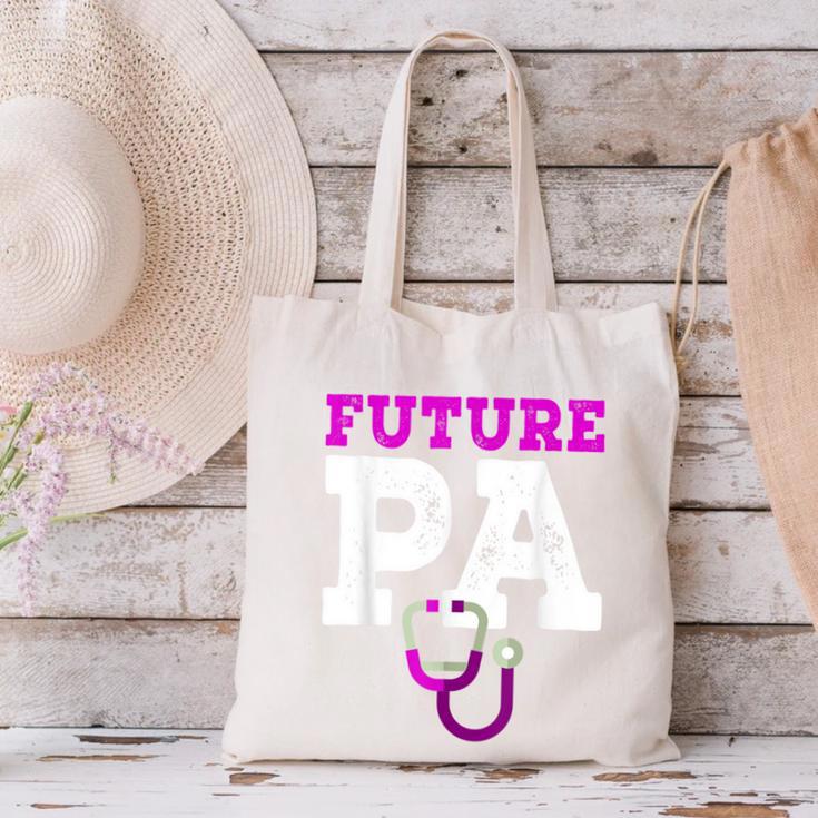 Future PA Physician Assistant Graduation Canvas Tote Bag