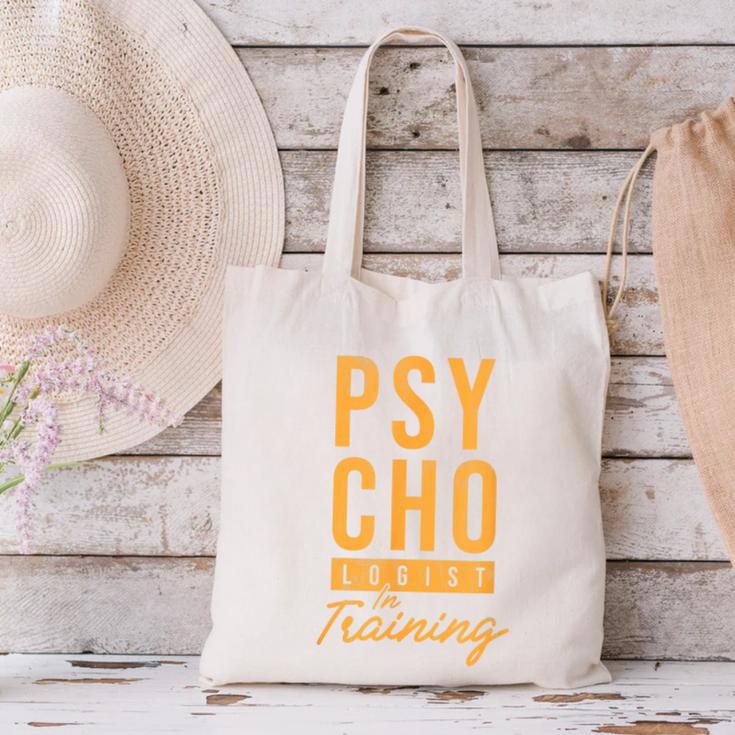 Future Psychologist In Training Psychology Graduation Canvas Tote Bag