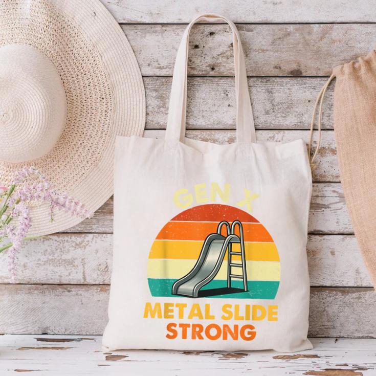 Gen X Slide Strong Generation X Gen Xer Nostalgia Canvas Tote Bag Gen X Slide Strong Generation X Gen Xer Nostalgia Canvas Tote Bag
