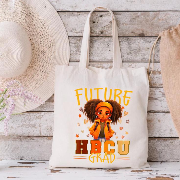 Girl Future HBCU Graduate Afro College Graduation Kids Canvas Tote Bag