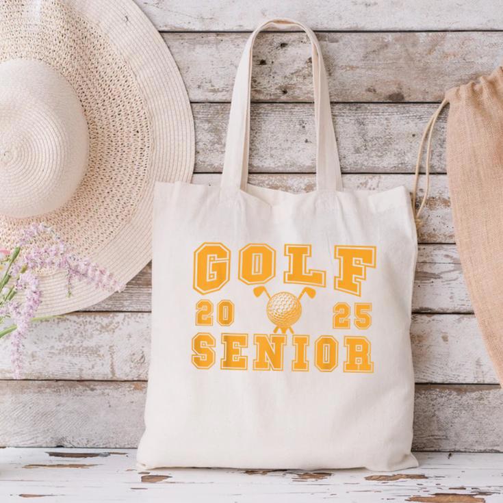 Golf Senior Night Golf Senior 2025 Graduation 14 Canvas Tote Bag