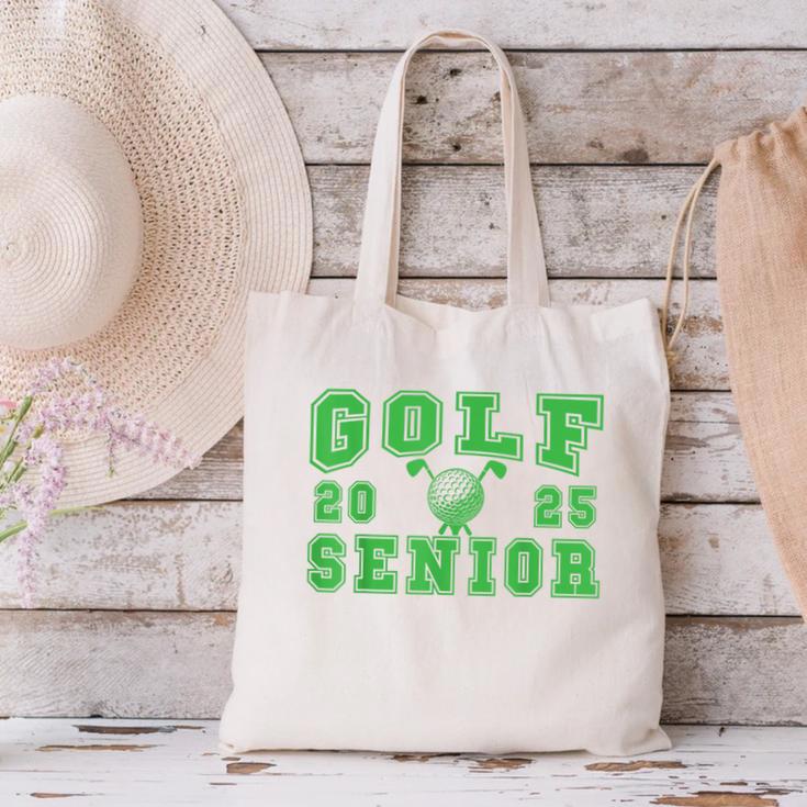 Golf Senior Night Golf Senior 2025 Graduation 32 Canvas Tote Bag