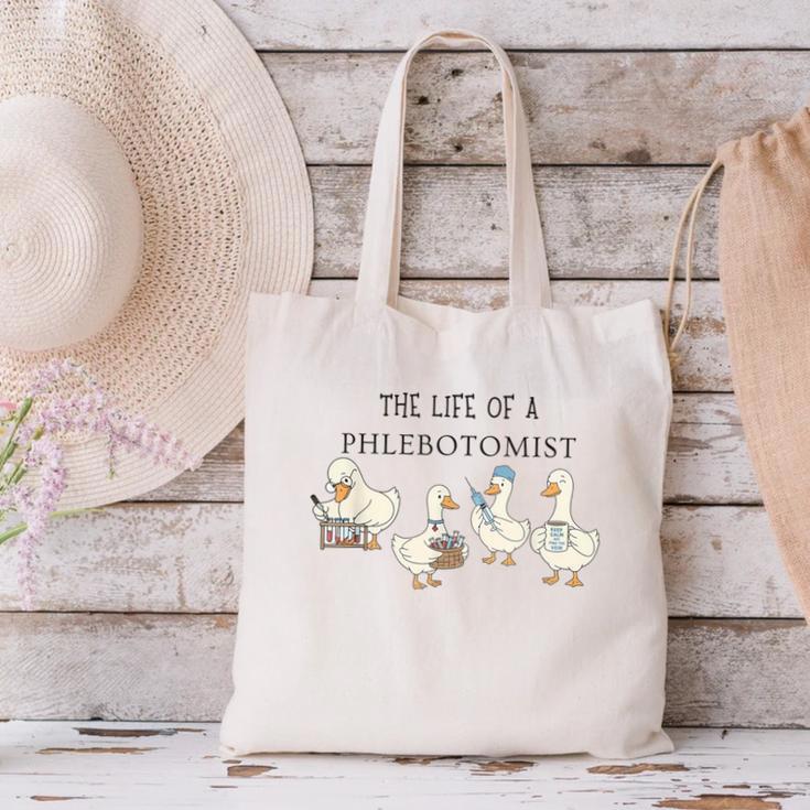 Goose Phlebotomy Technician Graduation Lab Week 2026 Canvas Tote Bag