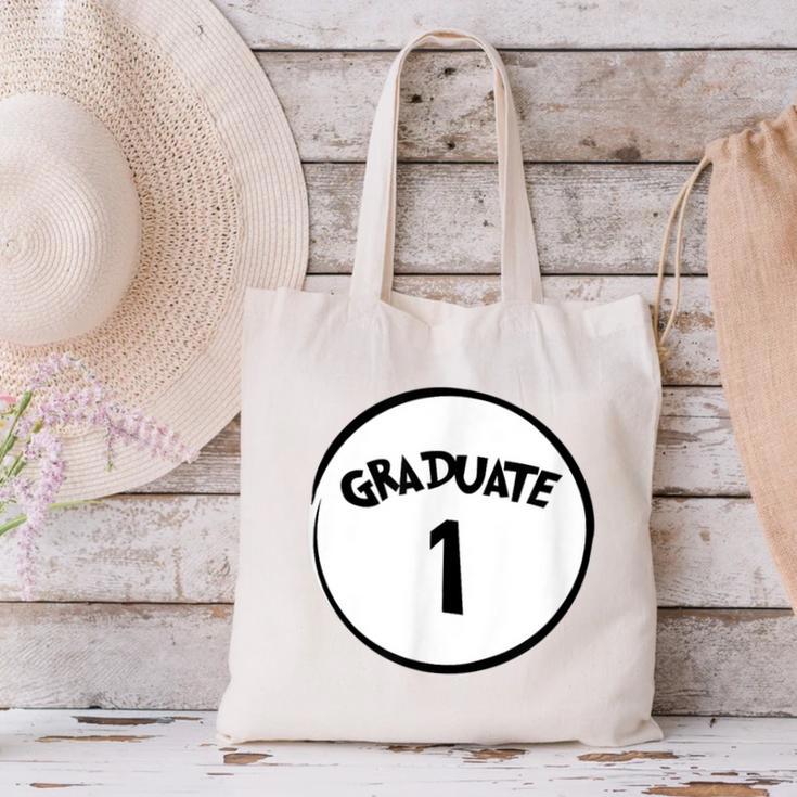 Graduate 1 Graduation Shirt Canvas Tote Bag