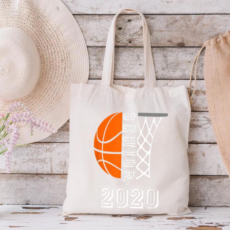 Graduate Senior Class 2020 Graduation Basketball Player Canvas Tote Bag